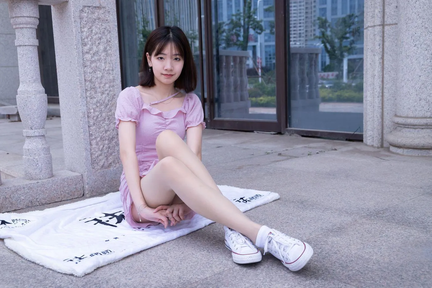 [BoBoSocks袜啵啵]NO.001 小甜豆-帆布鞋、白棉袜、肉丝 [138P]插图